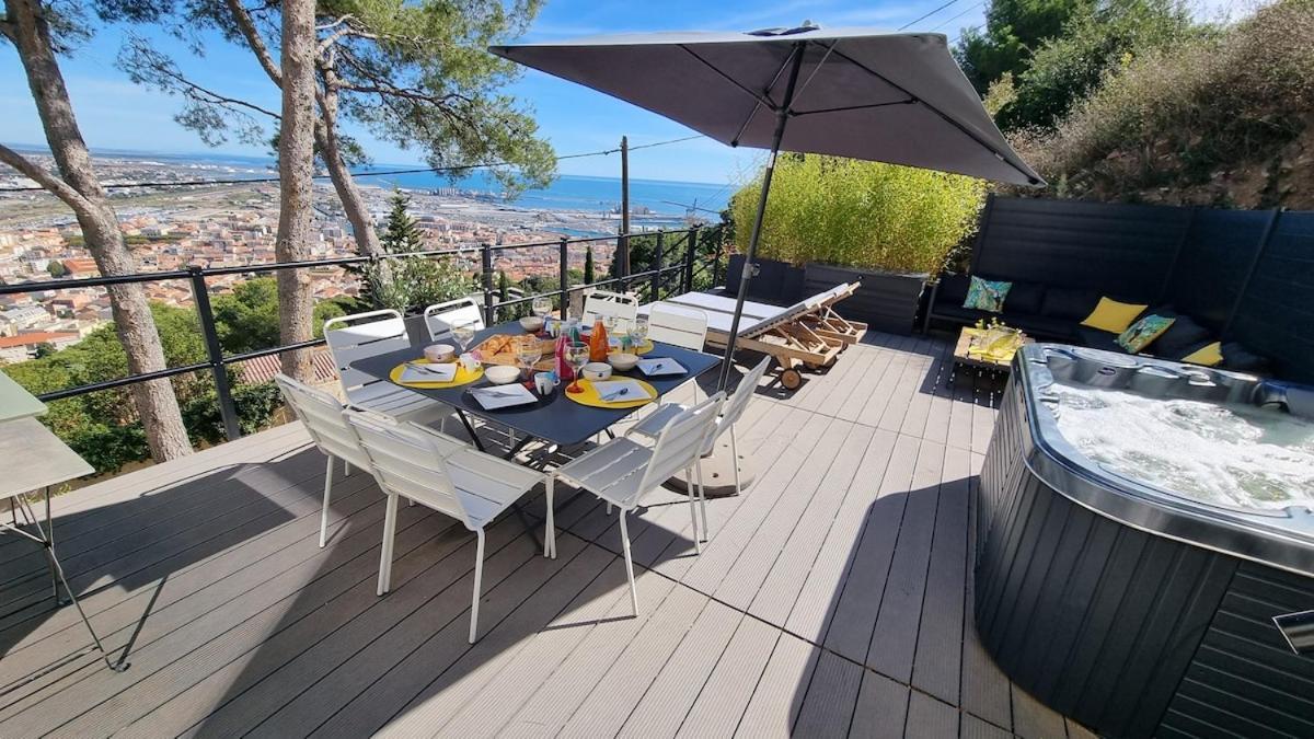 Rouquier, Vue Panoramique, Et Port De Sete, Climatise, Jacuzzi *