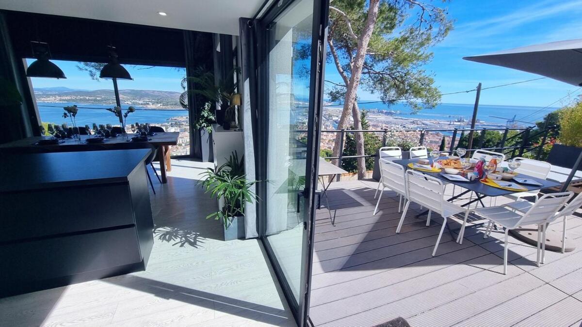 Rouquier, Vue Panoramique, Et Port De Sete, Climatise, Jacuzzi Villa Sète